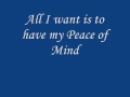 Boston - Peace of Mind Lyrics