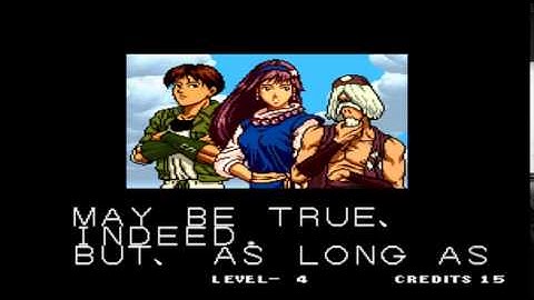 The King of Fighters 94 - Game Over - China Team (Athena, Kensou, Chin)