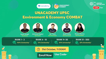 Unacademy Combat Test Series | Every Sunday @11:00 AM | Enroll Now! | Use Code - BKR10