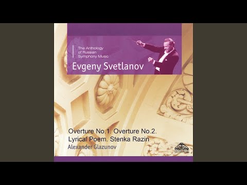 Watch Overture No. 1 on Three Greek Themes in G Minor, Op. 3 on YouTube