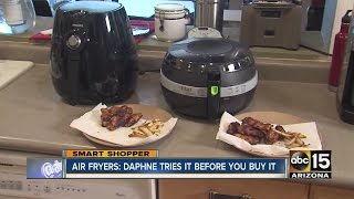 Smart Shopper: Do air fryers work?(Daphne Munro tries out an air fryer to see if it works before you buy it. ◂ ABC15 is your destination for Arizona breaking news, weather, traffic, streaming video ..., 2015-09-07T06:02:58.000Z)