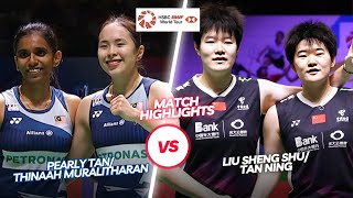 Spectacular‼️‼️Tan/Muralitharan (MAS) vs Liu/Tan (CHN)‼️‼️BWF Women's Doubles Badminton