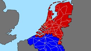 The Netherlands VS Belgium \& Luxembourg