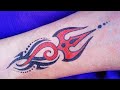 Different tattoo of Trishul beautiful unique and simple and easy to make
