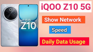 iQOO Z10 5G Enable daily data Usage setting | How To Show Daily Data Usage Setting In iQOO Z10 5G