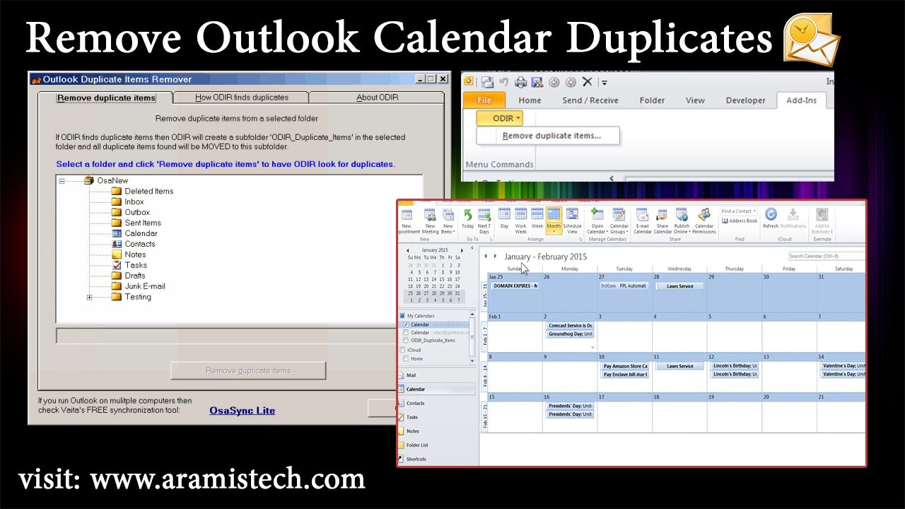 Remove Outlook Calendar Duplicates YouTube