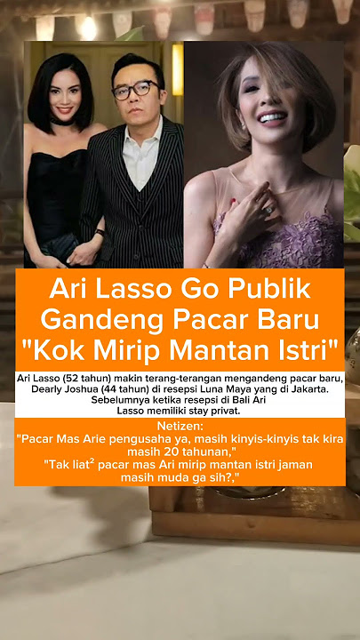 ARI LASSO GANDENG PACAR BARUNYA #arilasso #gosipartis #beritaterkini #trending