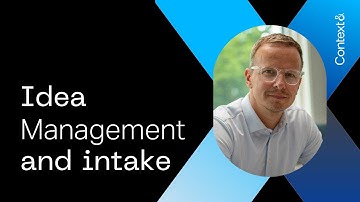 Idea management and intake with Projectum xPM