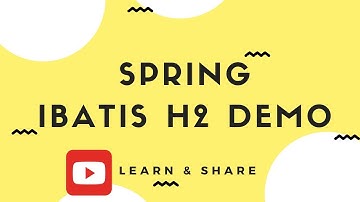 TAMIL SPRING BOOT IBATIS DEMO | Spring Boot Ibatis SQL Example Demo | Ibatis H2 Demo | InterviewDOT