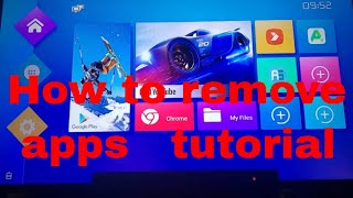 Remove an app for an android box#android #apps #tutorial screenshot 4