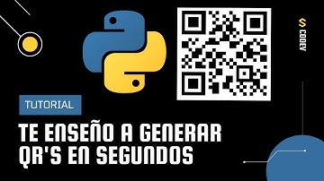 🚀 Generando CÓDIGOS QR con PYTHON | ⏩ a lo FLASH