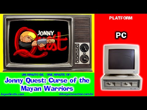 Jonny Quest Curse Of The Mayan Warriors DOS MicroIllusions 1993