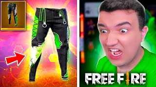 🟩 VOLTEI NO FREE FIRE PARA PEGAR A NOVA CALÇA ANGELICAL VERDE