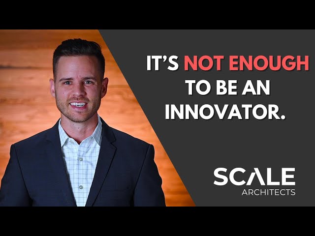 It’s Not Enough to be an Innovator