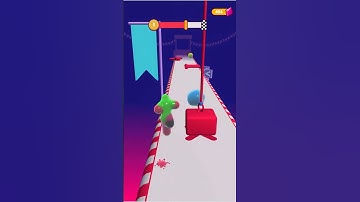 Blob Runner 3D #shorts (Android, iOS #1) #gameplay #androidgames #blobrunner3d