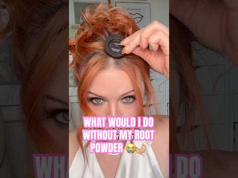 What a lifesaver😅(using shade Auburn) #boldify #hair #roots