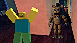 FREDDY VIENE a POR MÍ con un CUCHILLO en MITAD de la NOCHE !! - Roblox Survive The Slasher