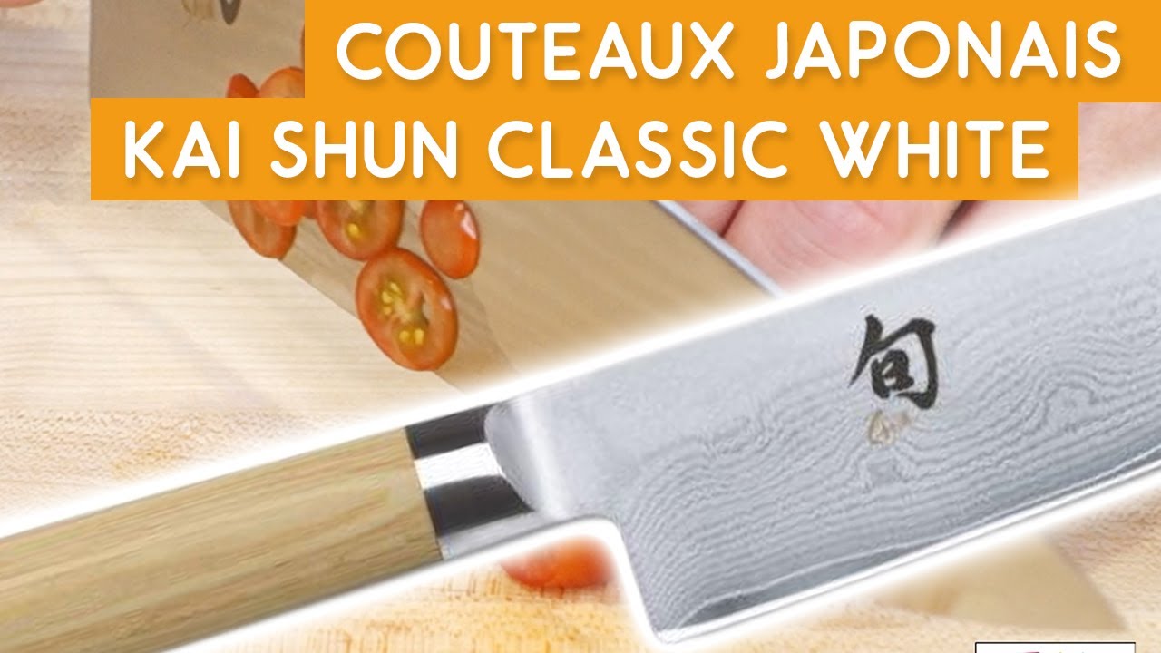 Set de 3 couteaux Japonais KAI Shun Classic