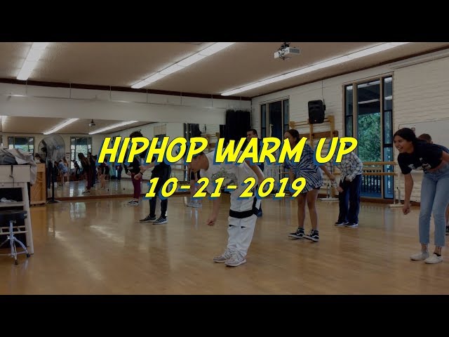 Hip Hop Dance Warm Up Including Waving - Youtube
