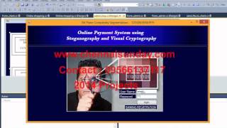 Online Payment System using Steganography and Visual Cryptography