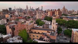 New York City Aerial Drone Screen Saver