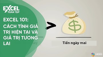 152. Cách tính giá trị hiện tại và giá trị tương lai | Khóa học phần mềm văn phòng Excel