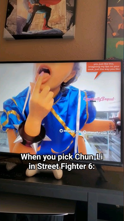 When You Pick Chun-Li in Street Fighter 6 ... (feat. Emanuelly Raquel)