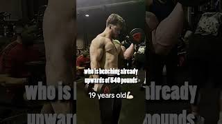 This 19 year old lifter is HUGE!!