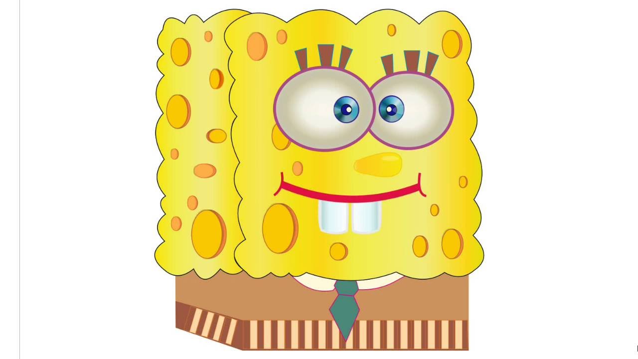 Cara Membuat Gambar Spongebob Di Coreldraw Download Gambar Spongebob 2019