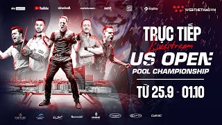 🔴Trực tiếp | Bán kết Giải billiards US Open Pool Championship 2023 | Tối ngày 30\/9