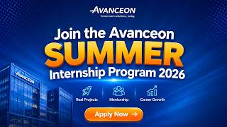 Avanceon Summer Internship Program 2026