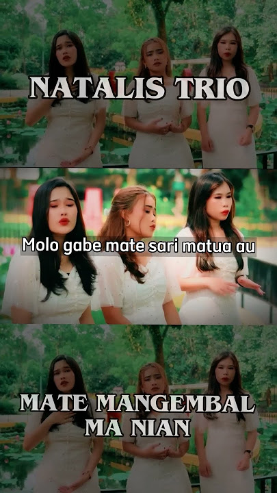Mate Mangembal Ma Nian - Natalis Trio ||  #lagubataknostalgia #gospelmusic #musikbatakkreator