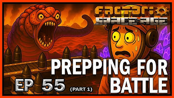 Preparing to Fight the Demolisher | FACTORIO SPACEAGE - Ep 55 Part 1 #factorio #spaceage