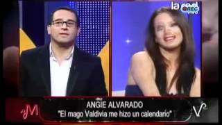 Angie Alvarado Asegura Que Mago Valdivia Le Hizo Un Calendario Hot Por Videochat