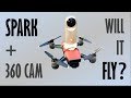 Half Chrome: 360° Camera on a DJI Spark...Will it Fly?