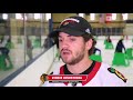 Blackhawks help kids learn to skate at Notre Dame