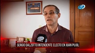 SERGIO DALZOTTO INTENDENTE ELECTO EN JUAN PUJOL