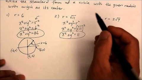 602A2  Circles:  Graph and Write Equations Part 1