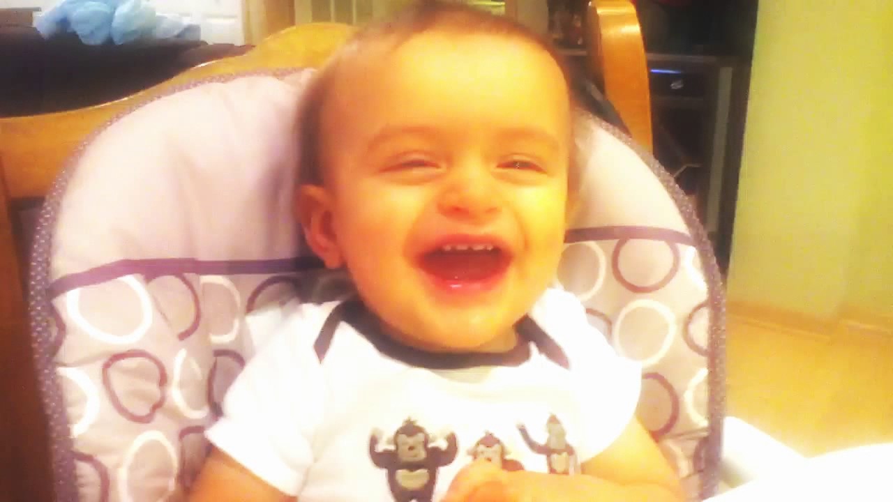 The Best Baby Laugh Song Very Funny Youtube