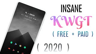 Top 5 KWGT Widget Packs 2020 | Best Widget Apps screenshot 1