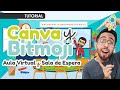 Materiales en CANVA con BITMOJI 💻 SALA DE ESPERA Y AULA VIRTUAL 🧩 TUTORIAL