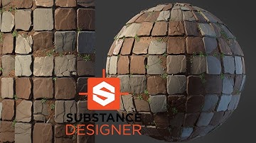 Making Stylized Brick Floor Tile Pattern in Substance Designer