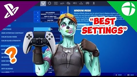 NEW Console Performance Mode Setting + Best Chapter 5 Controller Sensitivity For XBOX/PS5/PC