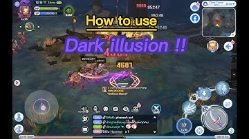Rox​ Kvm​ : Dark illusion Combo​ my style  for Guillotine Cross Dagger range skill