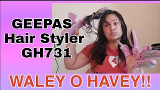 GEEPAS Hair styler 8in1 GH731 Review | OFW SA KUWAIT