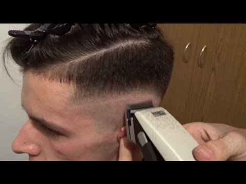 Haircut | Skin Fade Modern Pompadour With Undercut For Long Hair Men's 2018