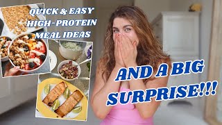 Mediterranean Diet High-Protein Meal Ideas | Staying Healthy While Traveling | A BIG SURPRISE!!!