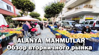 Обзор Вторничного РЫНКА в Махмутларе. Что купили на 500 РУБЛЕЙ?