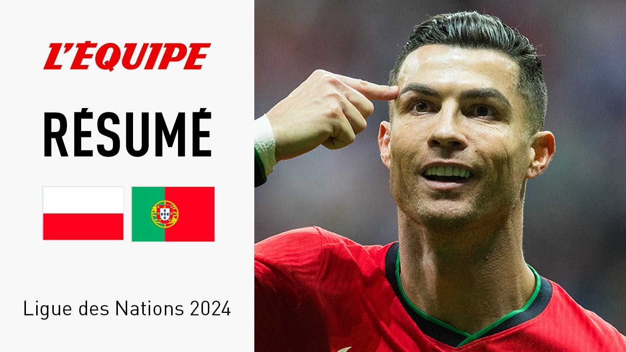 ⁣Ligue des Nations - Le Portugal balaye la Pologne avec un but de Cristiano Ronaldo