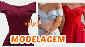 cómo hacer un vestido hombros caídos. de vestido hermoso. #nadialuz #vestidoselegantes - YouTube